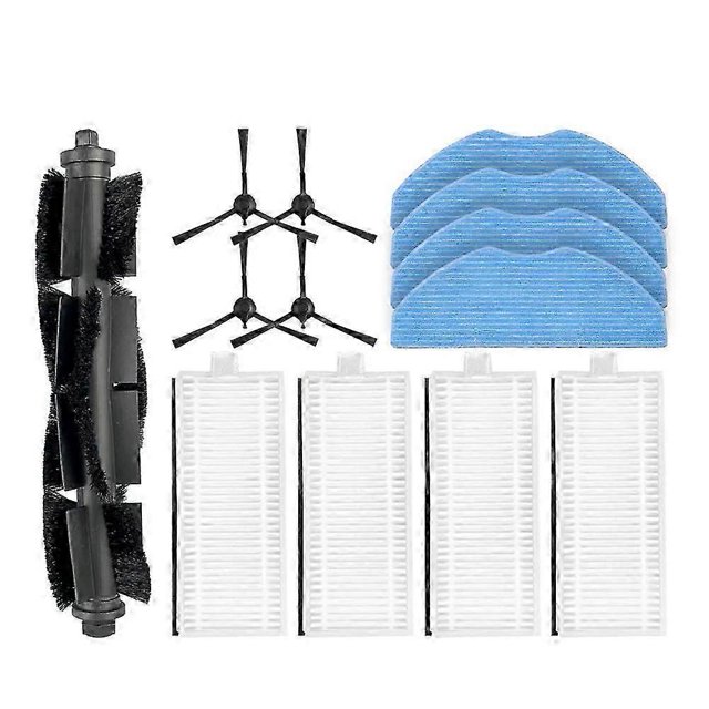 For MEDION X10 SW Replacement Parts Accessories Main Side Brush Hepa Filter Mop Cloth