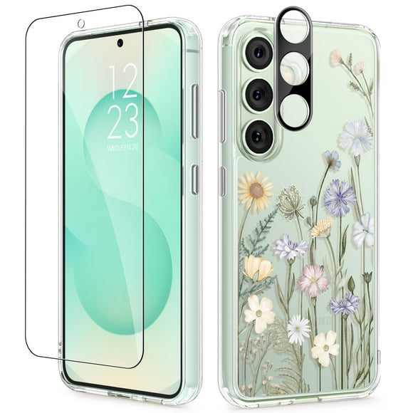 Funda de teléfono GVIEWIN para Samsung Galaxy S25 Plus con protector