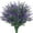 Purple, variant on Sinhoon 8 Bundles Artificial Lavender Flowers Outdoor UV Resistant Fake Flowers No Fade Faux Plastic Plants Garden Porch Window Box Decorating (Yellow)