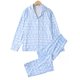 thumbnail image 2 of Pijamas con estampado navideño de otoño e invierno para hombre y mujer, 2 of 3