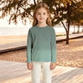 thumbnail image 4 of YAYUBA Girls Long Sleeve Swimsuit Upf 50+ Sun Protection Rash Guard Swim Shirt Quick Dry Youth Water Shirts for Beach Pool, 4 of 6