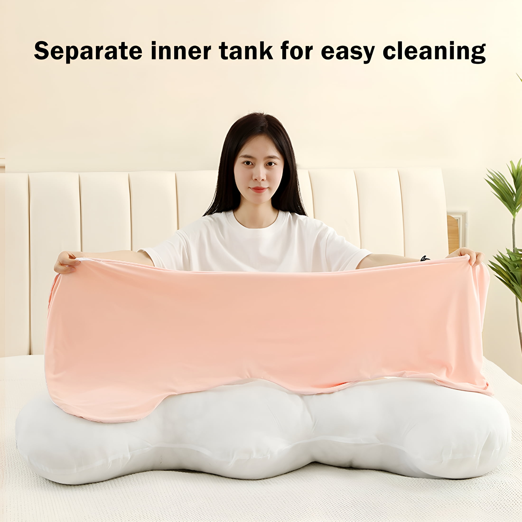 XIBUFE 2026 New Cool Body Pillow for Adults Extra Long Pillow for Bed Shredded Memory Foam Full Pillows