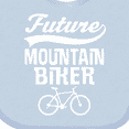 thumbnail image 4 of Inktastic Future Mountain Biker Boys or Girls Baby Bib, 4 of 4