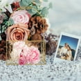 thumbnail image 6 of Pavo Wedding Metal Gift Basket Snacks Basket Candy Storage Container Basket with Handle for Party, 6 of 7