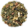 thumbnail image 2 of Teabloom Organic Green Tea, Pineapple, Ginger Loose Leaf Tea, USDA Certified Organic & Kosher, Whole Leaf Blend in Reusable Canister, 3.35oz/95 g Canister Makes 35-50 Cups, 2 of 4