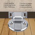 thumbnail image 4 of Butée de Porte en Acier Inoxydable Arrêt de Sécurité avec Support de Porte Butées de Porte Fonctionne sur Tous Types de Sol et Tapis Robuste, 4 of 8