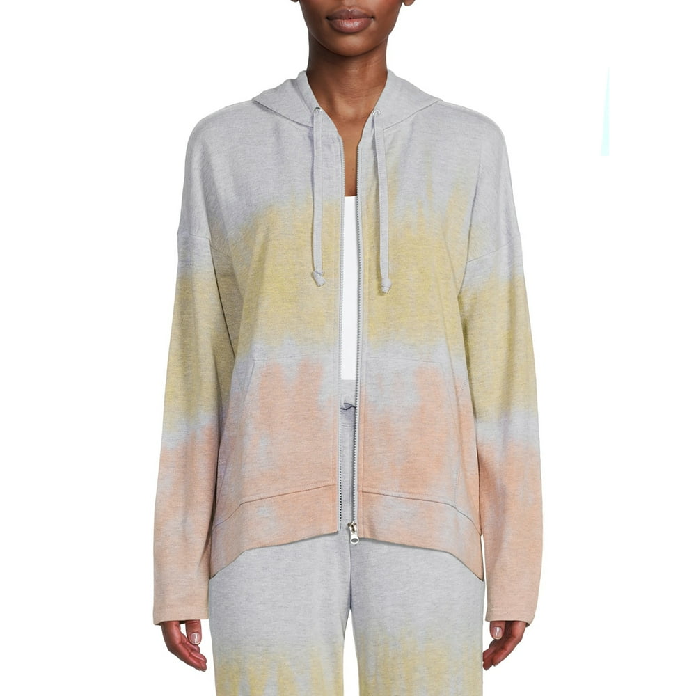 Silverwear Silverwear Women's Active Dip Dye Full Zip Hoodie