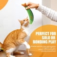 thumbnail image 5 of Enkarl Cat Toys 4 Pack Catnip Saury Fish Toys for Bored Indoor Cats Soft Plush Kitten Toy with Crinkle Sound Interactive Chew Cute Toys for All Breeds, 5 of 11