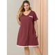 thumbnail image 3 of RoDe Dormir Camisón De Lunares ManCorDe Noche TalGrande PaMujer BorgoXL, 3 of 6