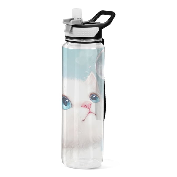 BZSMCE Sport Bottle Curious Eyes Outdoor sports Water Bottle Size: 10.4x3in