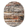 thumbnail image 3 of Unique Loom Tucson Collection Area Rug - Tohono (8' x 10' Oval Multi/Black), 3 of 7