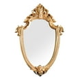 thumbnail image 1 of European Style Golden Makeup Mirror for Decoration Synthetic Resin Elegant and Stylish, 1 of 8