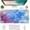 Blue Purple Marble, variant on Extended Gaming Mouse Pad, Japanese Blue White Wave Mousepad, XL Large Mouse Mat Desk Pad 31.5*11.8 Inch, Waterproof Anime Mouse Pad with Stitched Edges and Non-Slip Base for Office Gaming