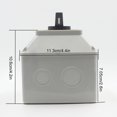 thumbnail image 4 of Waterproof Changeover Switch - Reliable And Cam Water-proof Switch - And Durable Changeover 20A,Reliable And Durable Low 20A, 4 of 9