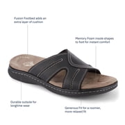Dockers Mens Sunland Casual Slide Sandal