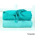 thumbnail image 4 of Soft 100-percent Cotton Hand Twisted Throw 50x60 (Set of 2), 4 of 5