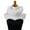 White, variant on Adjustable Neck Ruff Elegant Elizabethan Collar Renaissances Cosplay Collar for Historical Themed Event