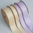 thumbnail image 2 of Namzi Satin Ribbon,wine red Wide Ribbon for Gift Wrapping & Cinta 4CM*10yd Polyester Ribbon, 2 Rolls, Durable & Smooth, Ideal for Crafts/Decor, Yarn & Ribbon Needles Category, 2 of 3