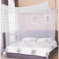 thumbnail image 2 of FAROOT Mosquito Nets Monochrome Durable 4 Corners Compact Mosquito Net, 2 of 2