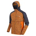 thumbnail image 5 of Regatta - Sudadera con Cremallera Cadford III Jaspeada para Hombre (Naranja Llama, Gris India), 5 of 5