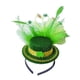 thumbnail image 4 of Diadema del Día de San Patricio para adultos, disfraz, tocado, banda para el cabello para festivales Verde, 4 of 9