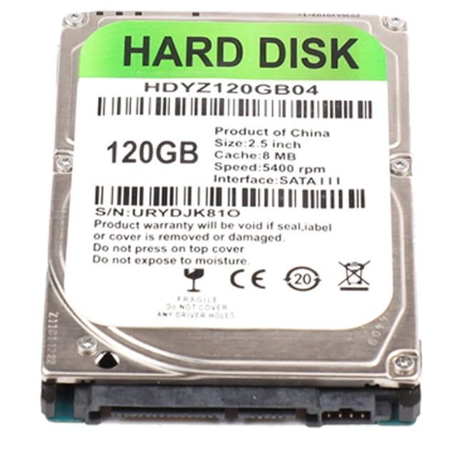 Disco duro interno SATA III de 25 pulgadas 5400 RPM 80 GB 120 GB 160 GB 250 GB 320 GB 500 GB