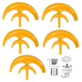 thumbnail image 1 of Wind Turbine Outdoor Power Generator Kit 5 Blade AC 600W with Controller for Home Boat12V, 1 of 5