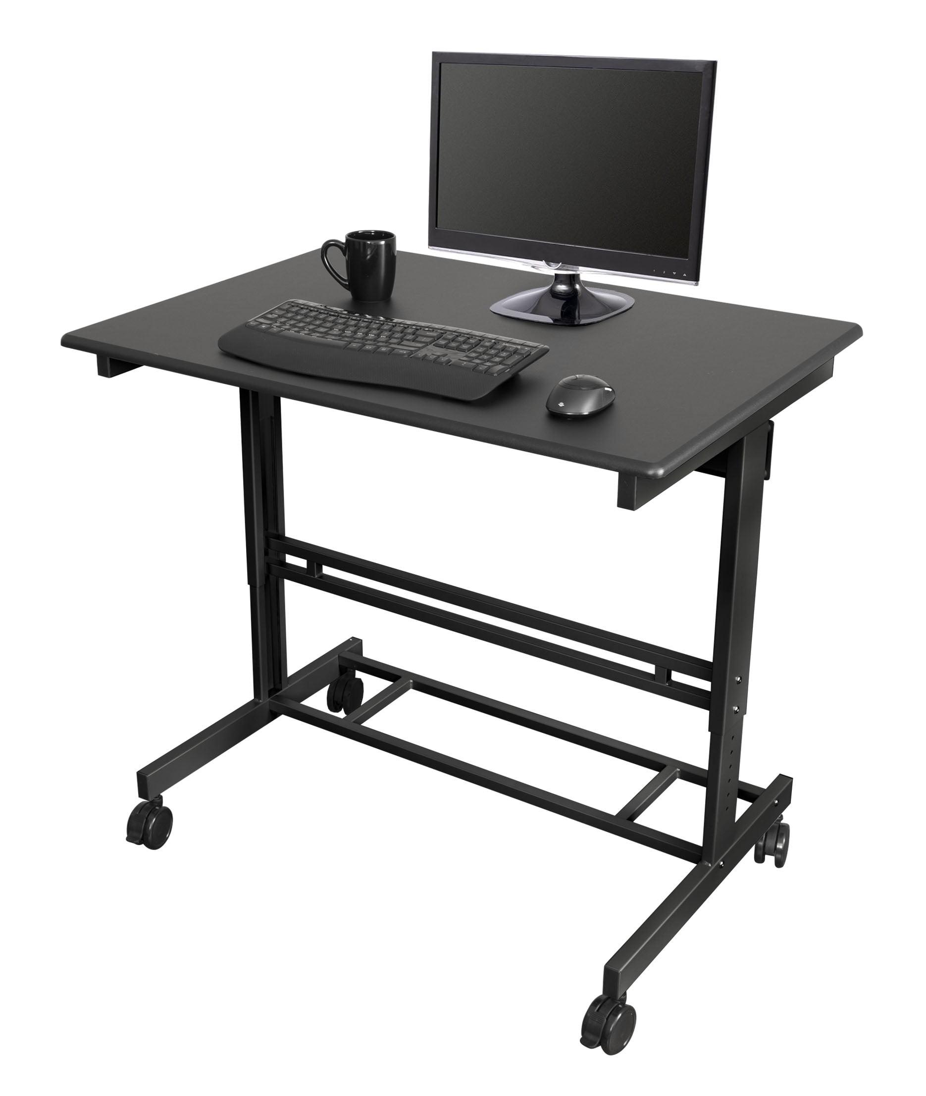 Stand Up Desk Store Rolling Adjustable Height India Ubuy