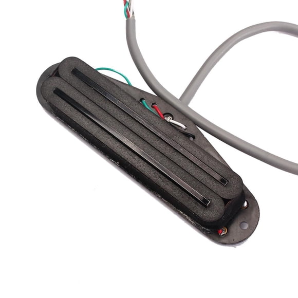 Pastilla Doble Hot of Rail para Partes de Guitarra Negro