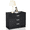 Black/25.98"W x 12.99"D x 22.05"H, variant on Alvantor 3 Drawer Nightstand, White Wood Finish with Metal Handles and 3 Storage Drawers for Bedroom