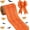 orange-plaid, variant on 2.5 Inch Orange Buffalo Plaid Burlap Ribbon Wired Edge Thanksgiving Fall Halloween Christmas for Crafts Gift Tree Topper Wreath Bows Outdoor Indoor Decorations 6yds orange/white-gingham -