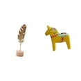 thumbnail image 1 of Escultura De Metal Nórdica En Forma De Hoja Y Figura De Caballo Dala Sueco, Adorno Abstracto De Animal Para Mesa, Estantería, Armario De Entrada, Decoración Del Hogar, Fiesta Creativa., 1 of 8