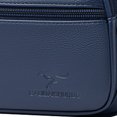 thumbnail image 2 of Bolso de viaje para mujer Bolso bandolera de PU informal Bolso cuadrado pequeño elegante (Azul), 2 of 5
