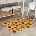 thumbnail image 7 of Honeii Bohemian Sunflower Pattern Door Mat, Welcome Door Mats Outdoor Indoor, Stain and Fade Resistant, Non-Slip Entry Matfor Bedroom, Bathroom, Kitchen, 7 of 7