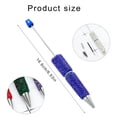 thumbnail image 3 of 4 Pcs Beadable Ballpoint Pen Bead Pen Smooth Writing Pen 1.0mm Stationery Pen Rhinestones Pen, 3 of 9