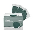 thumbnail image 2 of WeCare Protective Disposable Face Mask, 5-Ply Layer (20 Individually Wrapped) - Dark Green, 2 of 7
