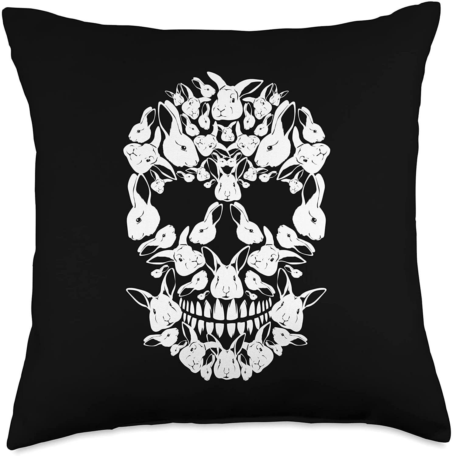 Multicolor Check out my other Rabbit T-shirts Skull Rabbit Skeleton Halloween Costume Scary Carnival Throw Pillow 18x18 Multicolor Check out my other Rabbit T-shirts Skull Rabbit Skeleton Halloween Costume Scary Carnival Throw Pillow 18x18