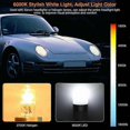 thumbnail image 2 of 4x Audew ERROR FREE T10 Bulb Canbus 3030 SMD LED Car Parking Light White 6000K, 2 of 5
