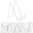 thumbnail image 3 of HLONK Tabletop Metal Easel for Displaying Pictures and Books - White, 3 of 6