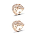 thumbnail image 2 of Guardurnaity Anillo de cristal de aleación para mujer, fecha bonita, banquete, boda, adolescentes, esposa, nudillo, joyería, accesorios de regalo Type1 NO1, 2 of 6