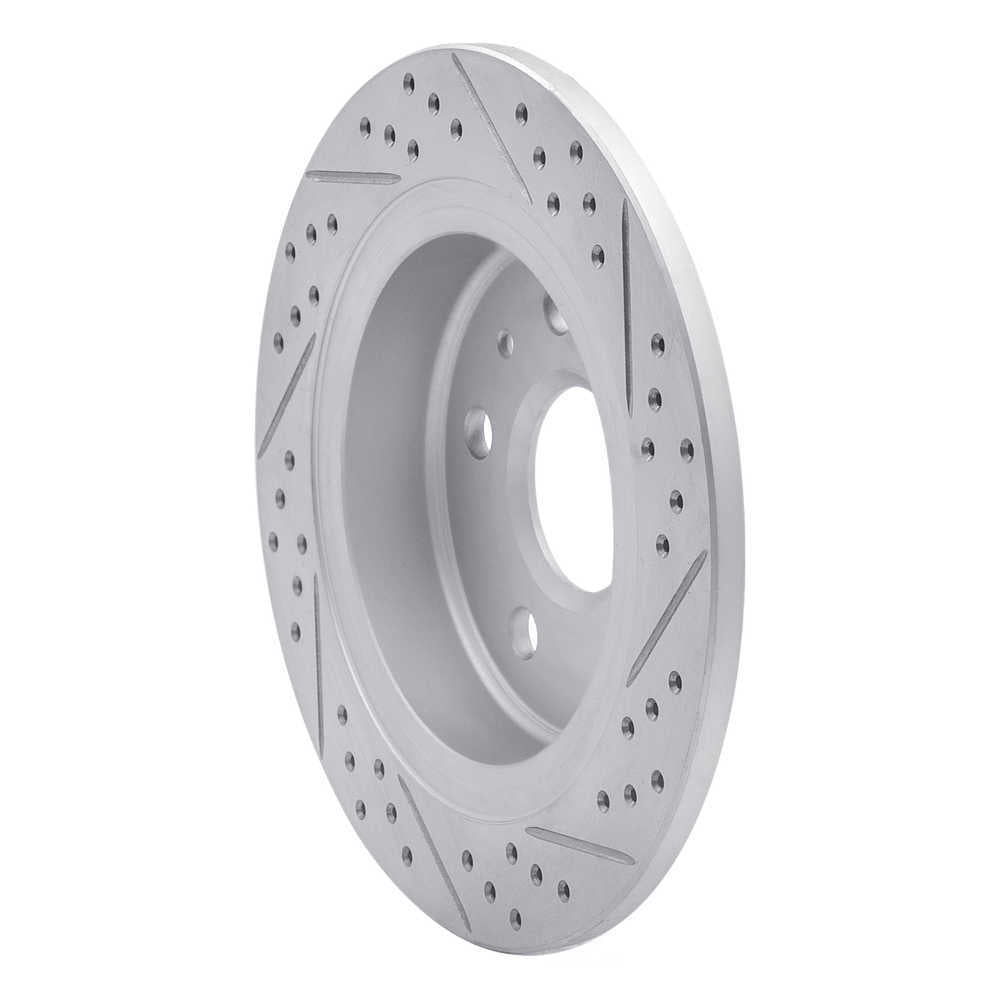 Dynamic Friction Company 830-45015L DFC Geoperformance Rotor - Drilled and Slotted