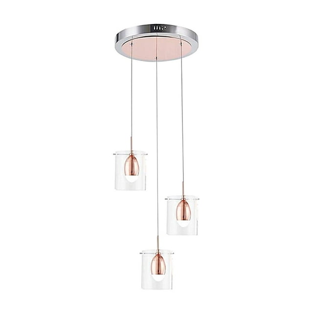 Lámpara Colgante Tecnolite HOME Cuore LED Cálido 15W Cobre