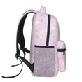 thumbnail image 3 of Rateoe Shells Pearl Pattern Casual Backpack for School, Work, Travel – Adjustable Straps, Multiple Compartments – Ergonomic Design, Fits Laptops and Tablets, 3 of 5