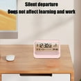 thumbnail image 5 of Alsrm Clock Alarm Clocks For Bedrooms Transparent Digital Clock Display Temperature And Humidity Timer Multifunctional Electronic Alarm Clock, 5 of 6