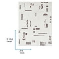 thumbnail image 5 of Livabliss Washable Rugs for Living Room, 2x3 Fossay Shag Modern Light Beige Area Rug, Bedroom Dining Room Home Decor Stain Resistant Carpet (2' x 2'11"), 5 of 7