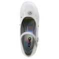 thumbnail image 6 of Josmo Little Girls Low Heel Mary Jane Dress Shoes, White Patent, 1, 6 of 7