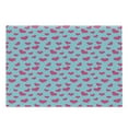 thumbnail image 1 of Pop Art Cutting Board, Retro 50s 60s Style Image with Hearts Abstract Polka Dots Art Print, Decorative Tempered Glass Cutting and Serving Board, Large Size, Hot Pink and Turquoise, by Ambesonne, 1 of 1