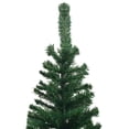 thumbnail image 4 of vidaXL Christmas Tree Holiday Artificial Xmas Tree with LEDs and Ball Set, 4 of 12
