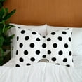 thumbnail image 5 of Bow Shaped Throw Pillow White Polka Dot Bow Pillow Cushion Soft Bowknot Decorative Pillows Cute Lumbar Pillow Detachable Pillow For Sofa Couch Bed Living Room Bedroom Office 19.6x13 Inches, 5 of 7