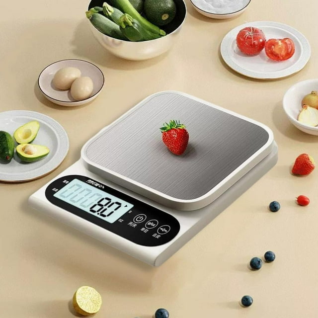Feltree Accurate Kitchen Electronic Scale Home Baking Gram Scale Weighing Grams Small Heavy Food Scale Gram Weighing